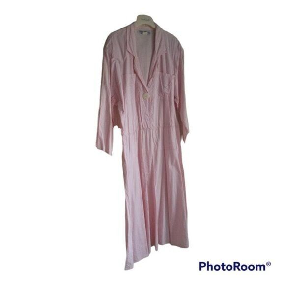 Vintage Victoria Billings Pink Midi Dress Size 18 - Picture 1 of 8